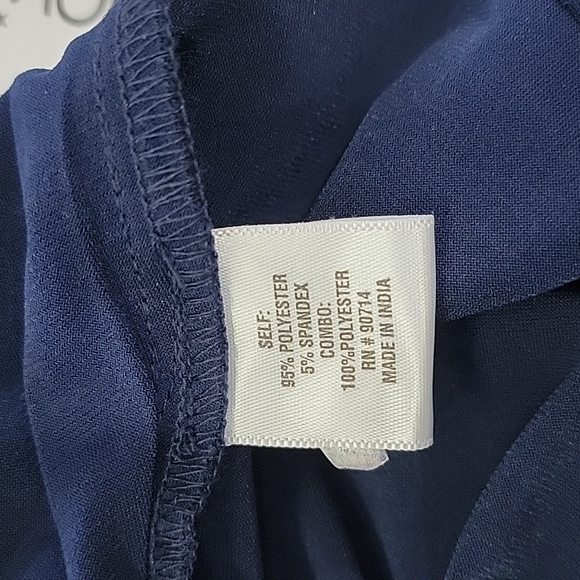 MSK formal rhinestone ruched top med. NWT. Figure flattering. - Picture 9 of 13